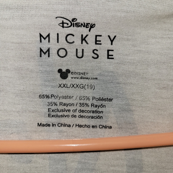 Disney Mickey top size XXL - Picture 3 of 7